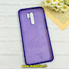 قاب گوشی Redmi 9 / Poco M2 شیائومی سیلیکونی اورجینال پاک کنی درجه یک زیربسته بنفش تیره کد 90250