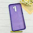 قاب گوشی Redmi 9 / Poco M2 شیائومی سیلیکونی اورجینال پاک کنی درجه یک زیربسته بنفش تیره کد 90250