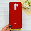 قاب گوشی Redmi 9 / Poco M2 شیائومی سیلیکونی اورجینال پاک کنی درجه یک زیربسته قرمز کد 90253