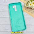 قاب گوشی Redmi 9 / Poco M2 شیائومی سیلیکونی اورجینال پاک کنی درجه یک زیربسته سبزآبی کد 90259
