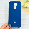 قاب گوشی Redmi 9 / Poco M2 شیائومی سیلیکونی اورجینال پاک کنی درجه یک زیربسته سرمه ای کد 90260