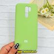 قاب گوشی Redmi 9 / Poco M2 شیائومی سیلیکونی اورجینال پاک کنی درجه یک زیربسته سبز کد 90261