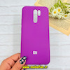 قاب گوشی Redmi 9 / Poco M2 شیائومی سیلیکونی اورجینال پاک کنی درجه یک زیربسته بنفش کد 90262