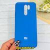 قاب گوشی Redmi 9 / Poco M2 شیائومی سیلیکونی اورجینال پاک کنی درجه یک زیربسته آبی کد 90263