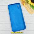 قاب گوشی Redmi 9A / Redmi 9AT / Redmi 9A Sport شیائومی سیلیکونی اورجینال پاک کنی درجه یک زیربسته آبی کد 90266