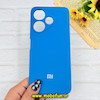 قاب گوشی Redmi 13 4G / Redmi 13 5G / Redmi 13X / Poco M6 4G شیائومی سیلیکونی اورجینال پاک کنی درجه یک زیربسته آبی کد 90280