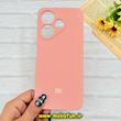 قاب گوشی Redmi 13 4G / Redmi 13 5G / Redmi 13X / Poco M6 4G شیائومی سیلیکونی اورجینال پاک کنی درجه یک زیربسته گلبهی کد 90289