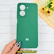 قاب گوشی Redmi A5 / Poco C71 شیائومی سیلیکونی اورجینال پاک کنی درجه یک زیربسته سبز تیره کد 90290