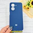 قاب گوشی Redmi A5 / Poco C71 شیائومی سیلیکونی اورجینال پاک کنی درجه یک زیربسته سرمه ای کد 90291