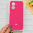 قاب گوشی Redmi A5 / Poco C71 شیائومی سیلیکونی اورجینال پاک کنی درجه یک زیربسته سرخابی کد 90292