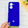 قاب گوشی Redmi A5 / Poco C71 شیائومی سیلیکونی اورجینال پاک کنی درجه یک زیربسته بنفش تیره کد 90293