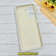 قاب گوشی Redmi A5 / Poco C71 شیائومی سیلیکونی اورجینال پاک کنی درجه یک زیربسته سفید کد 90297