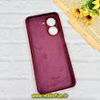 قاب گوشی Redmi A5 / Poco C71 شیائومی سیلیکونی اورجینال پاک کنی درجه یک زیربسته زرشکی کد 90298