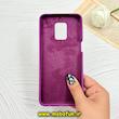 قاب گوشی Redmi Note 9S / Redmi Note 9 Pro شیائومی سیلیکونی اورجینال پاک کنی درجه یک زیربسته بنفش کد 90307