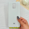 قاب گوشی Redmi Note 9S / Redmi Note 9 Pro شیائومی سیلیکونی اورجینال پاک کنی درجه یک زیربسته سفید کد 90308