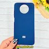 قاب گوشی Redmi Note 9T 5G شیائومی سیلیکونی اورجینال پاک کنی درجه یک زیربسته سرمه ای کد 90325