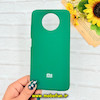 قاب گوشی Redmi Note 9T 5G شیائومی سیلیکونی اورجینال پاک کنی درجه یک زیربسته سبز تیره کد 90326