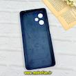 قاب گوشی Redmi Note 12 Pro Plus 5G / Redmi Note 12 Explorer شیائومی سیلیکونی اورجینال پاک کنی درجه یک زیربسته سرمه ای کد 90343