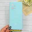 قاب گوشی Redmi Note 12 Pro Plus 5G / Redmi Note 12 Explorer شیائومی سیلیکونی اورجینال پاک کنی درجه یک زیربسته آبی روشن کد 90350