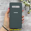 قاب گوشی Galaxy S10 سامسونگ سیلیکونی اورجینال پاک کنی درجه یک زیربسته خاکستری کد 90383