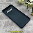 قاب گوشی Galaxy S10 Plus سامسونگ سیلیکونی اورجینال پاک کنی درجه یک زیربسته سرمه ای کد 90395