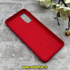 قاب گوشی Galaxy S20 سامسونگ سیلیکونی اورجینال پاک کنی درجه یک زیربسته آلبالویی کد 90402