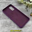 قاب گوشی Galaxy S20 سامسونگ سیلیکونی اورجینال پاک کنی درجه یک زیربسته بنفش کد 90408