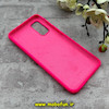 قاب گوشی Galaxy S20 سامسونگ سیلیکونی اورجینال پاک کنی درجه یک زیربسته سرخابی کد 90412