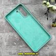 قاب گوشی Galaxy S21 سامسونگ سیلیکونی اورجینال پاک کنی درجه یک زیربسته سبزآبی کد 90431