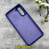 قاب گوشی Galaxy S21 سامسونگ سیلیکونی اورجینال پاک کنی درجه یک زیربسته بنفش تیره کد 90438