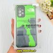 قاب گوشی Galaxy A13 4G سامسونگ پافر چرمی فانتزی Hard محافظ لنز دار طرح اسپرت THE NORTH FACE کد 77157