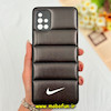 قاب گوشی Galaxy A51 سامسونگ طرح دار پافر چرمی محافظ لنز دار نایکی NIKE کد 77167