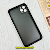 قاب گوشی iPhone 11 Pro Max آیفون طرح دار پافر چرمی محافظ لنز دار آبرنگی کد 77176
