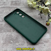 قاب گوشی Galaxy S23 Plus سامسونگ سیلیکونی اورجینال پاک کنی درجه یک زیربسته سبز تیره کد 90468