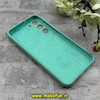 قاب گوشی Galaxy S23 Plus سامسونگ سیلیکونی اورجینال پاک کنی درجه یک زیربسته سبزآبی کد 90470
