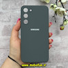 قاب گوشی Galaxy S23 Plus سامسونگ سیلیکونی اورجینال پاک کنی درجه یک زیربسته خاکستری کد 90472