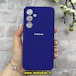 قاب گوشی Galaxy S24 FE سامسونگ سیلیکونی اورجینال پاک کنی درجه یک زیربسته بنفش تیره کد 90481