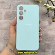قاب گوشی Galaxy S24 FE سامسونگ سیلیکونی اورجینال پاک کنی درجه یک زیربسته آبی روشن کد 90491