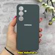 قاب گوشی Galaxy S25 سامسونگ سیلیکونی اورجینال پاک کنی درجه یک زیربسته خاکستری کد 90500