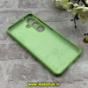 قاب گوشی Galaxy S25 سامسونگ سیلیکونی اورجینال پاک کنی درجه یک زیربسته سبز مغز پسته ای کد 90501