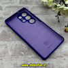 قاب گوشی Galaxy S25 Ultra سامسونگ سیلیکونی اورجینال پاک کنی درجه یک زیربسته بنفش تیره کد 90508