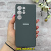 قاب گوشی Galaxy S25 Ultra سامسونگ سیلیکونی اورجینال پاک کنی درجه یک زیربسته خاکستری کد 90517