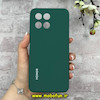 قاب گوشی Honor X6 4G / Honor X8 5G آنر سیلیکونی اورجینال پاک کنی درجه یک زیربسته سبز تیره کد 90528