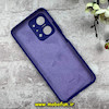 قاب گوشی Honor X7A آنر سیلیکونی اورجینال پاک کنی درجه یک زیربسته بنفش تیره کد 90550