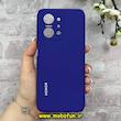 قاب گوشی Honor X7A آنر سیلیکونی اورجینال پاک کنی درجه یک زیربسته بنفش تیره کد 90550