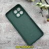 قاب گوشی Honor X7C آنر سیلیکونی اورجینال پاک کنی درجه یک زیربسته سبز تیره کد 90579