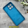 قاب گوشی Honor X7C آنر سیلیکونی اورجینال پاک کنی درجه یک زیربسته آبی کد 90581