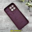 قاب گوشی Honor X7C آنر سیلیکونی اورجینال پاک کنی درجه یک زیربسته زرشکی کد 90582