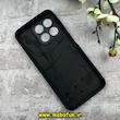 قاب گوشی Honor X8A آنر سیلیکونی اورجینال پاک کنی درجه یک زیربسته مشکی کد 90590