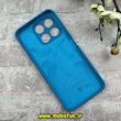 قاب گوشی Honor X8A آنر سیلیکونی اورجینال پاک کنی درجه یک زیربسته آبی کد 90591